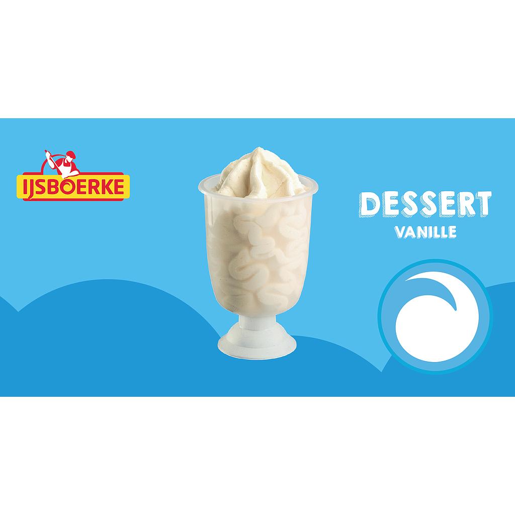 POS KAARTJE dessert vanille